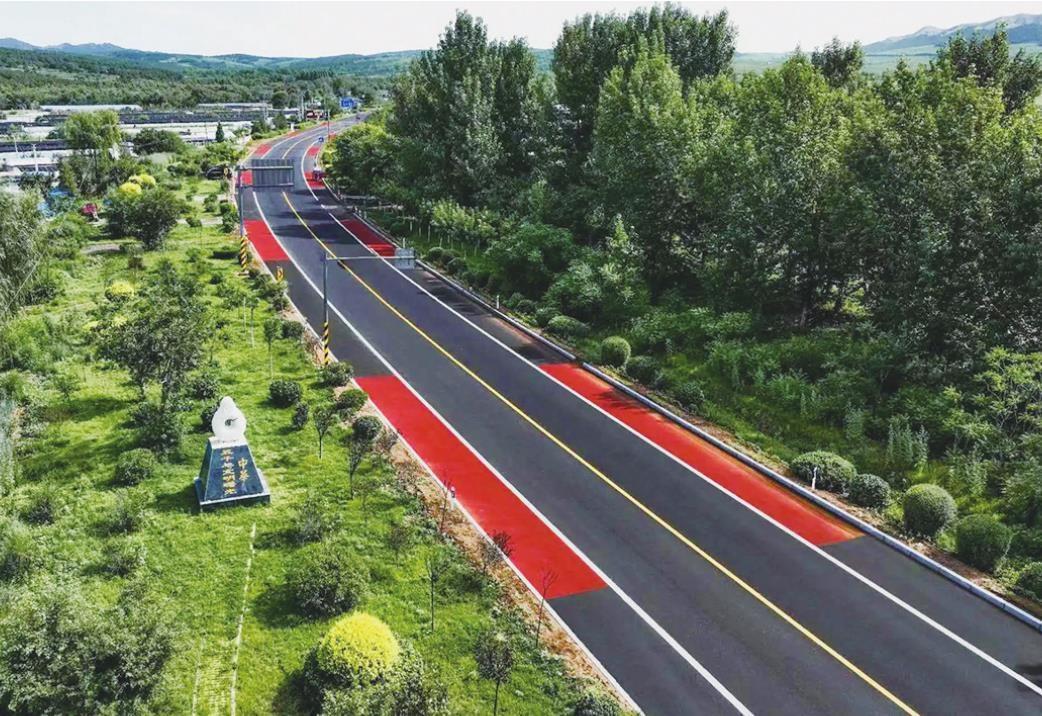 27.1公里長的紅山大道是一條引領旅游風尚、展現自然與文化之美的紐帶。朝陽發布供圖