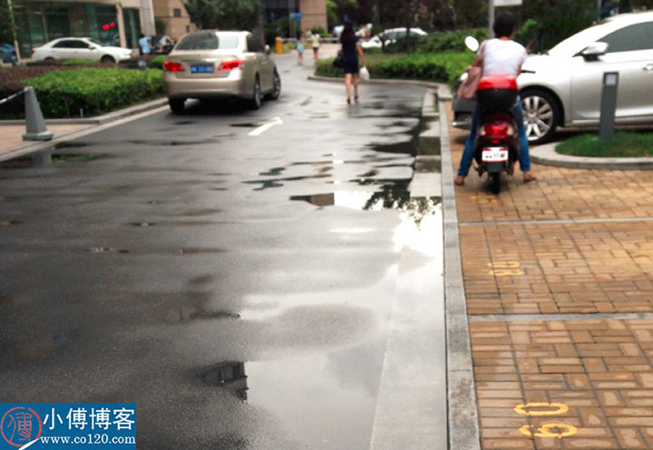 道路積水情況 道路積水情況